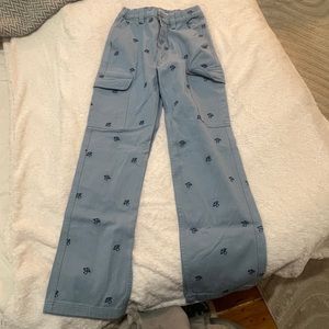 PacSun Mushroom Elastic Waist Baggy Cargo Pants